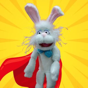 Super Hare - The superhero puppet