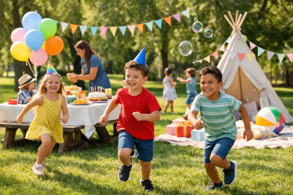 12 Kids' Birthday Party at the Park Ideas
