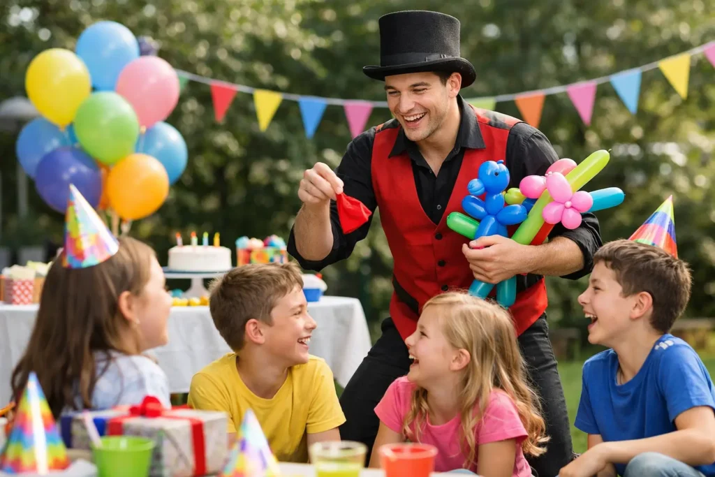 Birthday Party Entertainer for 10 Year Olds