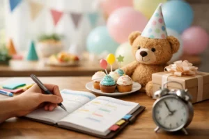 How to Plan a Toddler Birthday Party Schedule