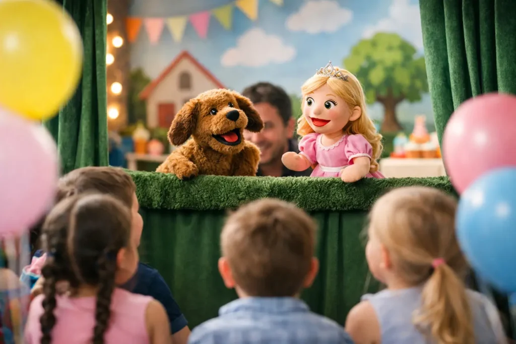 Interactive Puppet Show for Birthdays