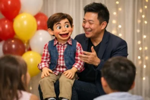 Ventriloquist Puppet Show Singapore for Parties