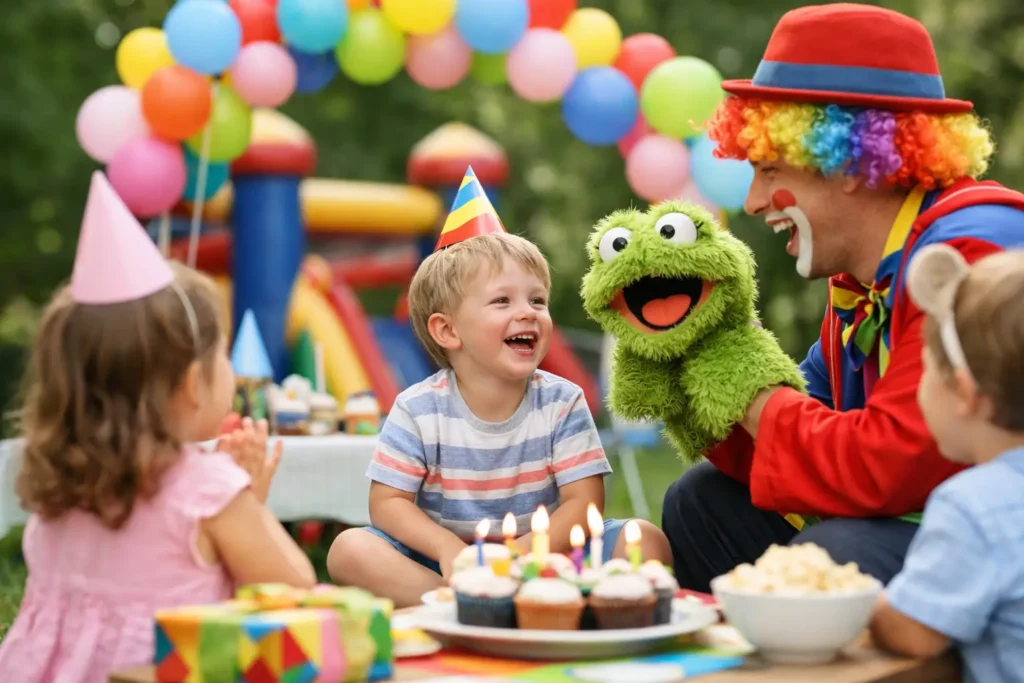 What Entertainment Suits a 4 Year Old Birthday?