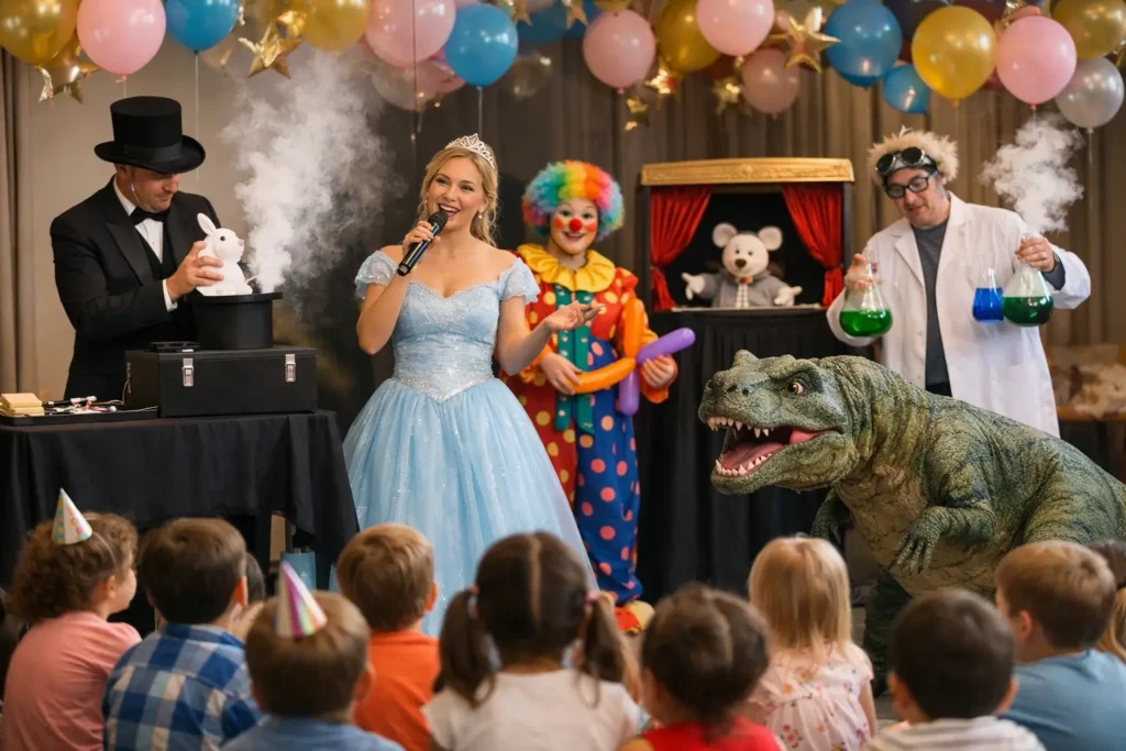 10 Indoor Birthday Show Ideas for Kids